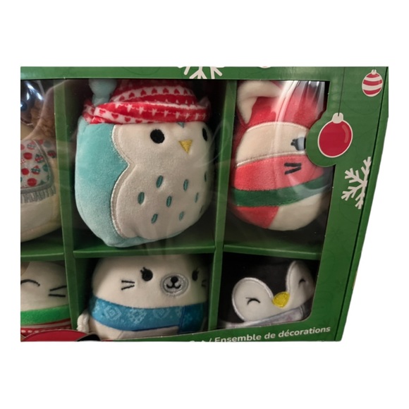 8 SQUISHMALLOWS ORIGINAL 8 ORNAMENTS BOX SET 2023 NEW RELEASE ONLY 1 LEFT - Picture 9 of 10